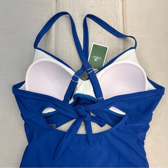 NWT Women's One Piece Swimsuits Tummy Control Cutout High Waisted Bathin… - Picture 11 of 17